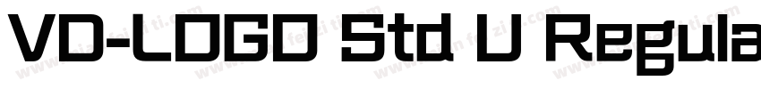 VD-LOGO Std U Regular字体转换